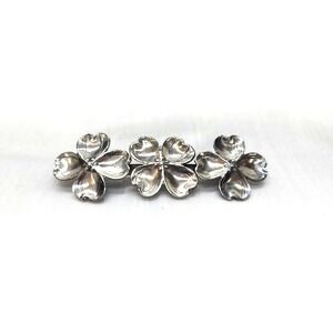 Lang 925 Sterling Silver Dogwood Brooch/Pin 5 Grams
